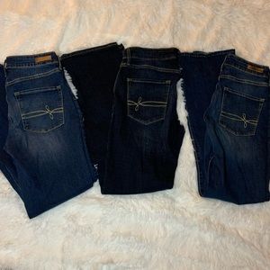 Lot of 3 denizen jeans woman’s size 6